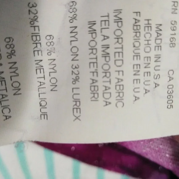 Karen Kane glitter pink tee - Picture 5 of 5